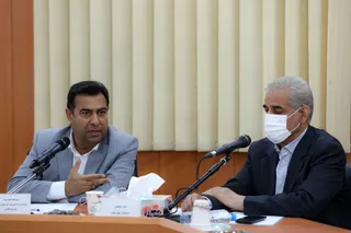 تصاویر جلسه بررسی مسائل شهرستانهای خرمشهر و آبادان