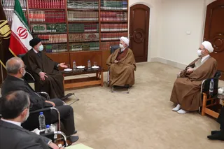 تصاویر دیدار با آیت الله العظمی جوادی آملی