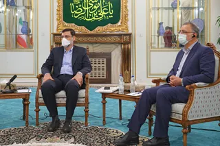 دیدار ۶ کاندیدای انتخابات ریاست جمهوری با رئیس جمهور منتخب
