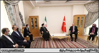 تصاویر دیدار رئیس جمهور ترکیه با دکتر رئیسی