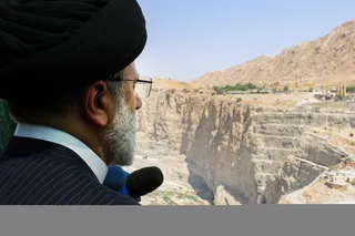 تصاویر افتتاح سد چمشیر