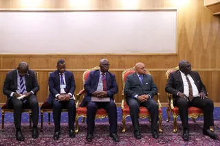 دیدار با معاون رئیس جمهور زیمباوه