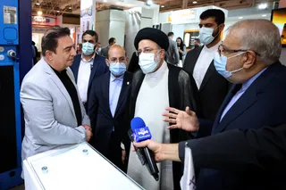 تصاویر بازدید از نمایشگاه بین المللی نفت ، گاز ، پالایش و پتروشیمی