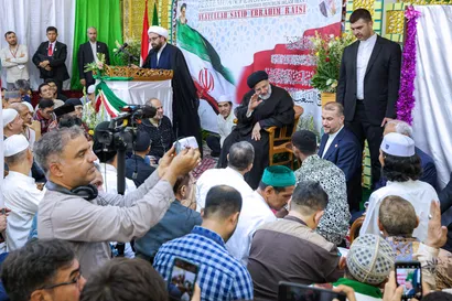تصاویر حضور و سخنرانی در مرکز فرهنگی اسلامی جاکارتا