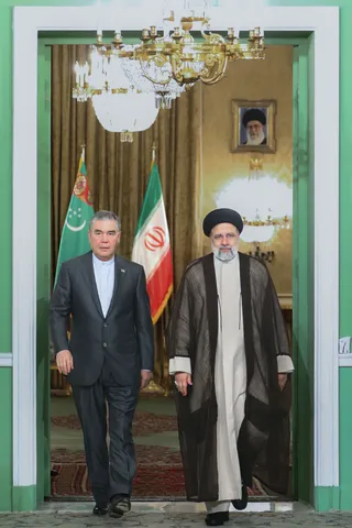 تصاویر مذاکرات مشترک هیئت های عالی رتبه ایران و ترکمنستان