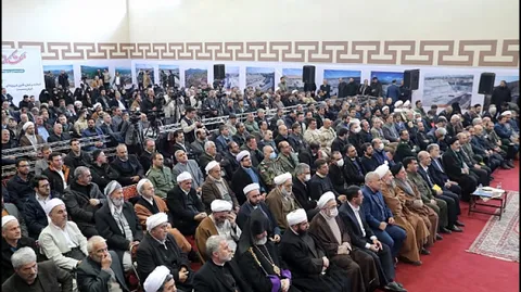 فیلم آئین افتتاح سامانه انتقال آب به دریاچه ارومیه