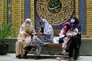 حضور حجت‌الاسلام والمسلمین رئیسی در مراسم شب قدر در امامزاده صالح(ع) تهران