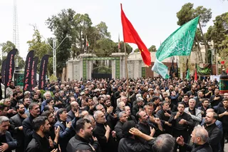 تصاویر برگزاری مراسم سوگواری شهادت امام حسین (ع) در نهاد ریاست جمهوری