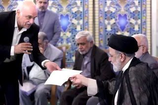 نشست رمضانی با جمعی از خیرین