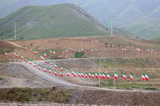 بازدید از پروژه ترانزیتی جاده ای و ریلی ارس