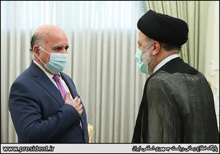 تصاویر دیدار وزیر امور خارجه عراق با آیت‌الله رئیسی