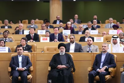 تصاویر اجلاس بین المللی مقابله با توفان های ماسه و گرد و غبار