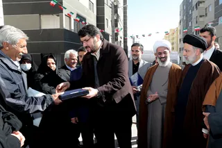 تصاویر افتتاح همزمان ۱۰ هزار واحد مسکونی در سراسر کشور با حضور دکتر رئیسی