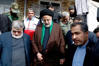 تصاویر بازدید میدانی دکتر رئیسی از مناطق زلزله‌زده شهرستان خوی و روستای بدلان