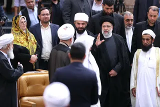 تصاویر نشست علما و نخبگان اهل سنت سراسر کشور با رئیس جمهور