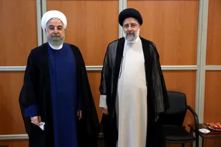 تصاویر مراسم تنفیذ حکم سیزدهمین دوره ریاست جمهوری اسلامی ایران‌