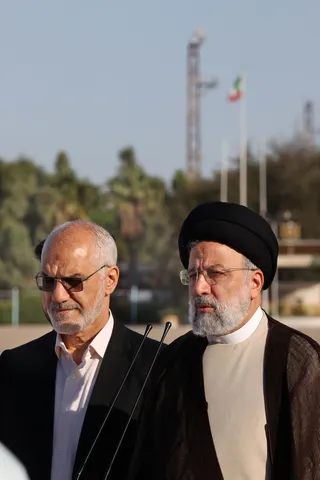 تصاویر ورود رئیس جمهور به استان خوزستان