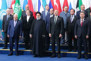 تصاویر عکس یادگاری شرکت کنندگان در ششمین اجلاس سران سیکا
