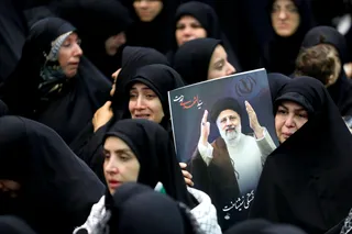 آیین گرامیداشت و وداع با پیکر مطهر رئیس جمهور شهید و همراهان در مصلی تهران