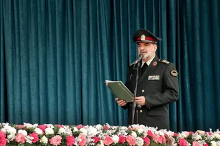 مراسم دانش‌آموختگی دانشجویان دانشگاه علوم انتظامی