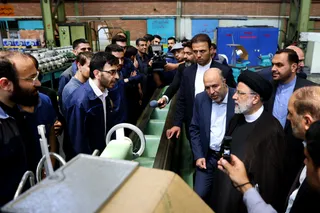 تصاویر بازدید از کارخانه ماشین سازی تبریز