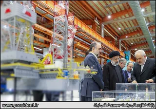 تصاویر بازدید از کارخانجات گروه مپنا