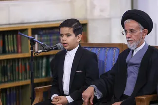 نشست رمضانی با جمعی از خیرین