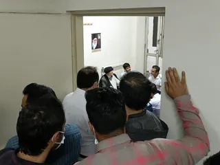 تصاویر صرف افطار در خوابگاه دانشجویی دانشگاه خوارزمی کرج