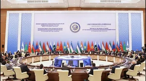 فیلم سخنرانی رئیس جمهور در بیست و دومین اجلاس سران سازمان همکاری شانگهای