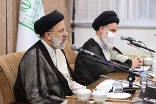 تصاویر دیدار آیت الله سید ابراهیم رئیسی با اعضای جامعه مدرسین حوزه علمیه قم