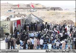 تصاویرحضور در یادمان شهدای قلاویزان واقع در نقطه صفر مرزی شهرستان مهران
