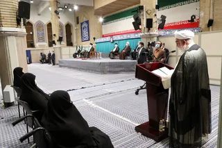 تصاویر مراسم تنفیذ حکم سیزدهمین دوره ریاست جمهوری اسلامی ایران‌