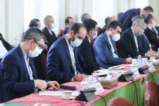 تصاویر گردهمایی روسای نمایندگی های ایران در کشورهای همسایه