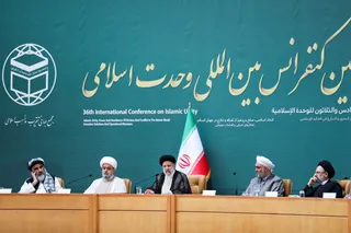 تصاویر  آیین گشایش سی و ششمین کنفرانس بین‌المللی وحدت اسلامی