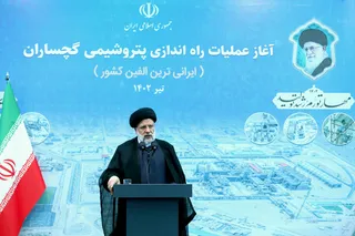 تصاویر مراسم آغاز عملیات راه‌اندازی پتروشیمی گچساران