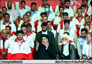 تصاویر مراسم گرامیداشت روز جهانی هلال احمر