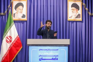 حضور در اجتماع باشکوه مردم دامغان