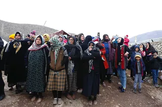 تصاویر بازدید میدانی دکتر رئیسی از مناطق زلزله‌زده شهرستان خوی و روستای بدلان