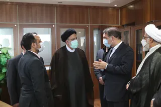 تصاویر بازدید از مجتمع بندری شهید رجایی