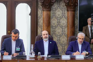 نشست مشترک هیئت های عالیرتبه ایران و الجزایر