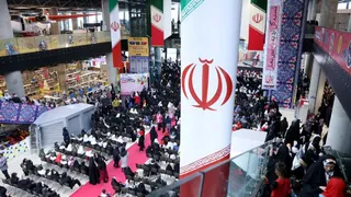 تصاویر جشن میلاد حضرت معصومه (س) و روز دختر