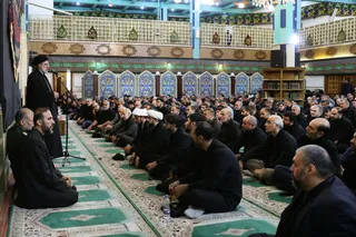 تصاویر برگزاری مراسم سوگواری شهادت امام حسین (ع) در نهاد ریاست جمهوری