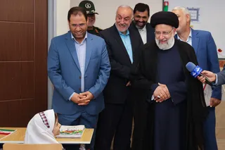تصاویر حضور در مراسم بازگشایی مدارس