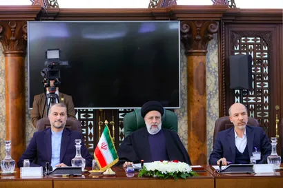 نشست مشترک هیئت های عالیرتبه ایران و الجزایر