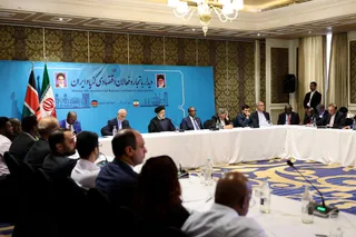 تصاویر دیدار با تجار و فعالان اقتصادی کنیا و ایران