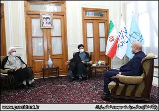 تصاویر جلسه سران قوا