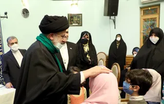 تصاویر دیدار رئیس جمهور با بانوان خانواده‌های ایرانی ساکن مسکو