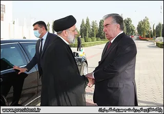 تصاویر استقبال رسمی امامعلی رحمان از آیت الله رئیسی