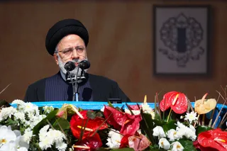 تصاویر سخنرانی در اجتماع باشکوه راهپیمایان ۲۲ بهمن ۱۴۰۱