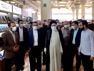تصاویر بازدید از سی و سومین نمایشگاه بین المللی کتاب تهران